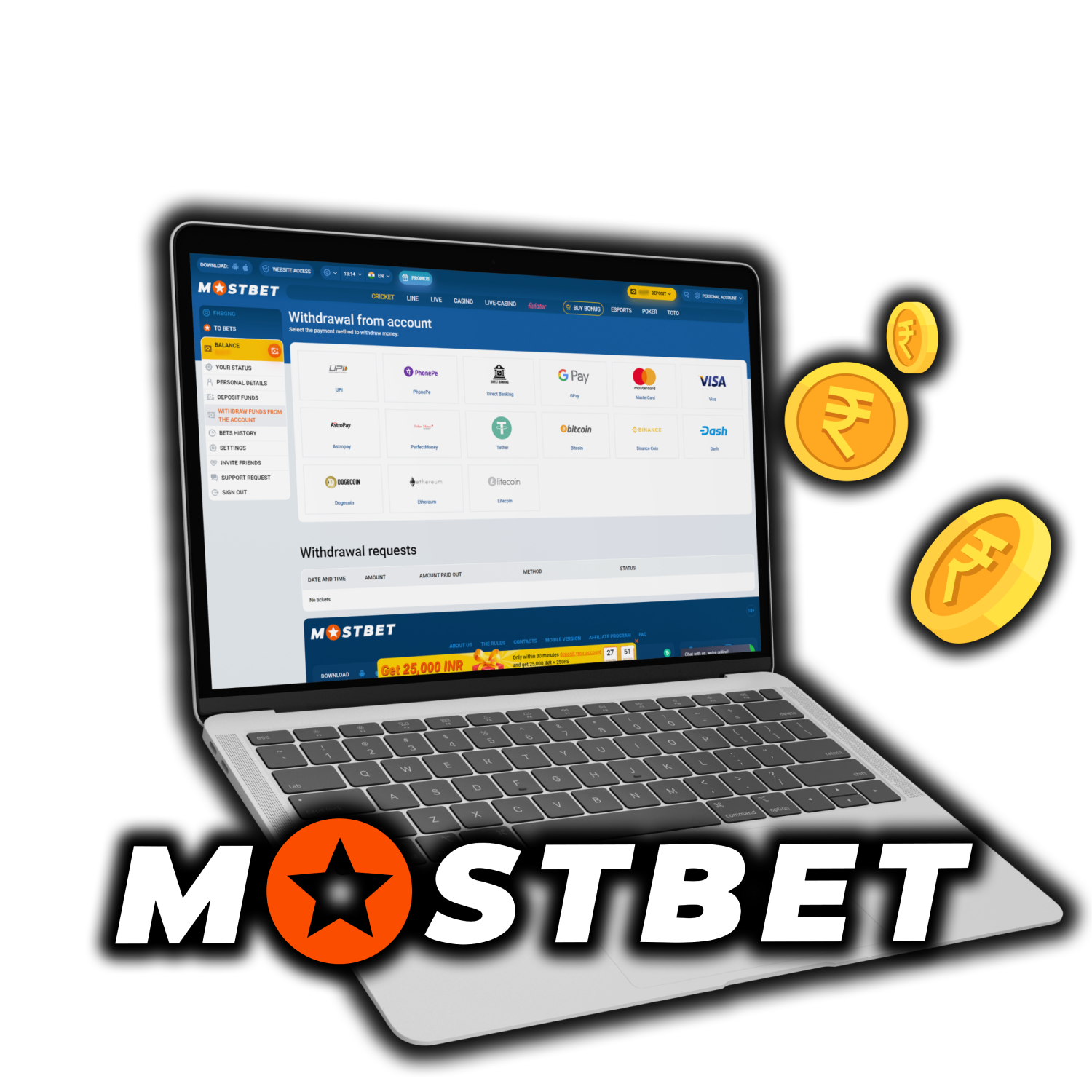 Logowanie do kasyna i bukmachera Mostbet PL w Polsce
